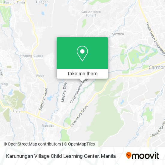 Karunungan Village Child Learning Center map