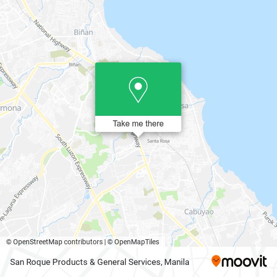 San Roque Products & General Services map