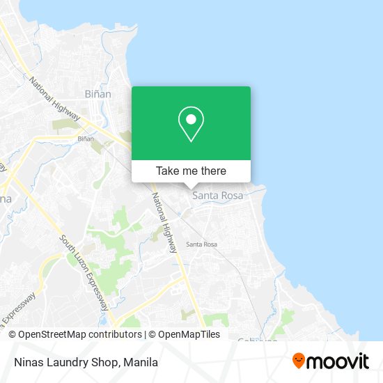 Ninas Laundry Shop map