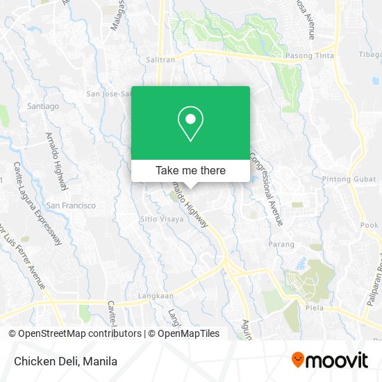 Chicken Deli map