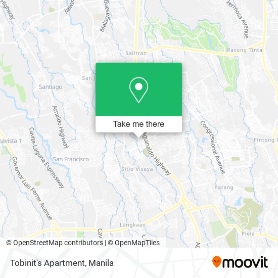 Tobinit's Apartment map