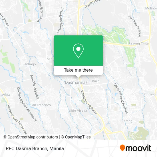 RFC Dasma Branch map