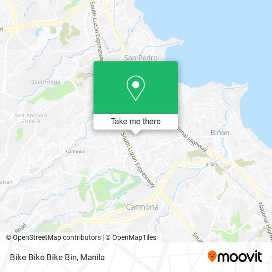 Bike Bike Bike Bin map