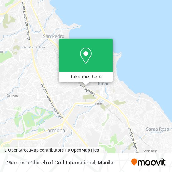 Members Church of God International map
