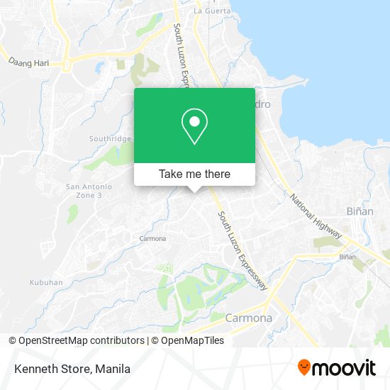 Kenneth Store map