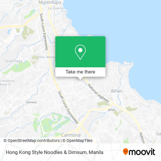 Hong Kong Style Noodles & Dimsum map