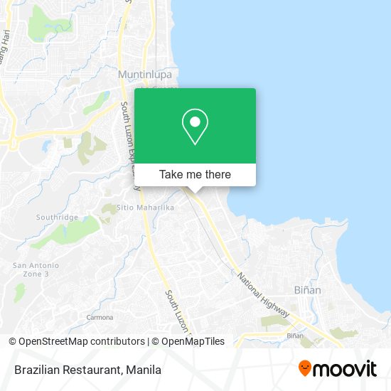 Brazilian Restaurant map