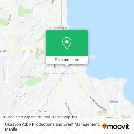 Okasyon Atbp Productions and Event Management map