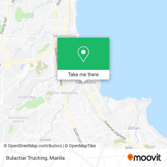 Bulactiar Trucking map