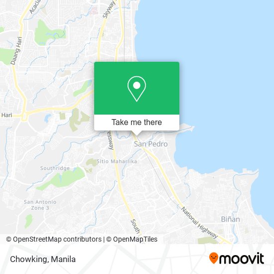 Chowking map