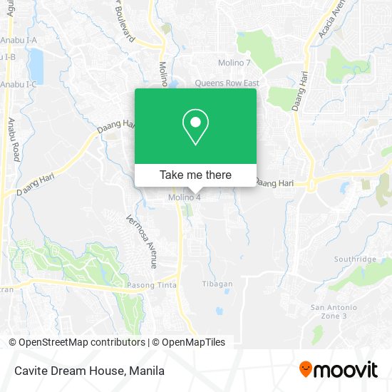Cavite Dream House map