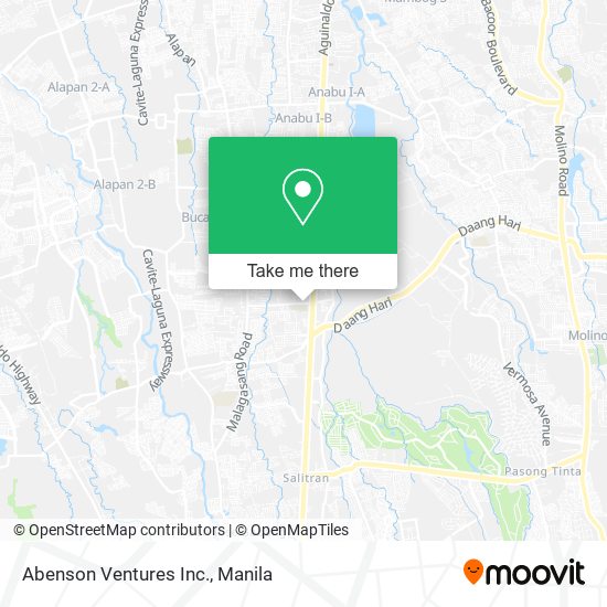 Abenson Ventures Inc. map