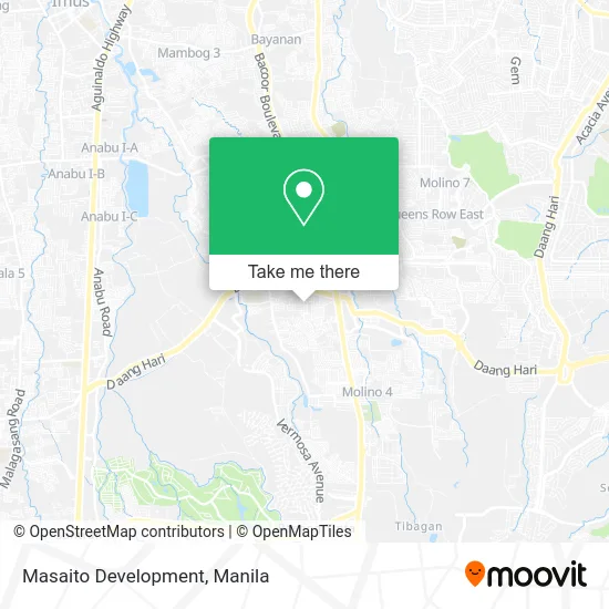 Masaito Development map