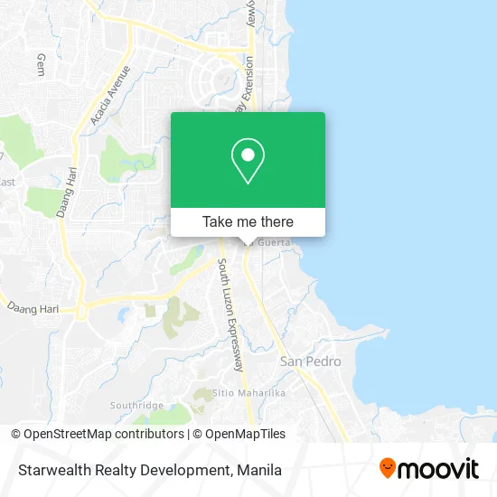 Starwealth Realty Development map