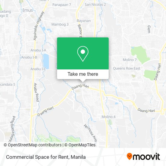 Commercial Space for Rent map