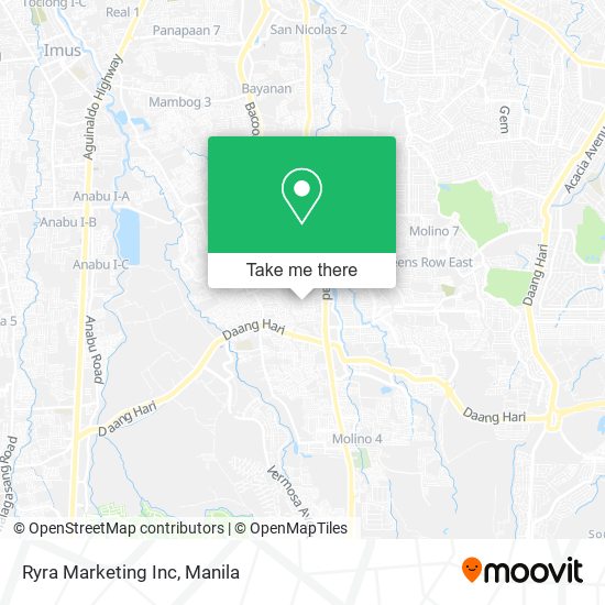 Ryra Marketing Inc map