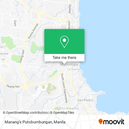 Manang's Putobumbungan map