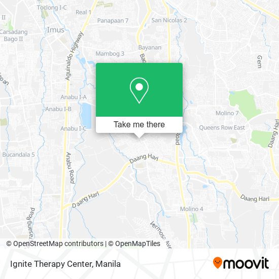 Ignite Therapy Center map