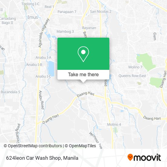 624leon Car Wash Shop map