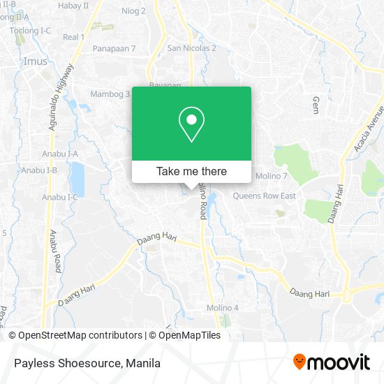 Payless Shoesource map