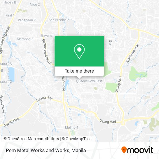 Pem Metal Works and Works map