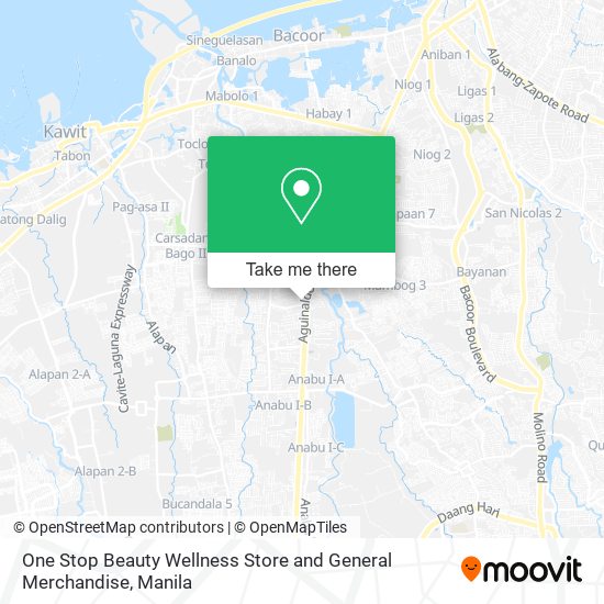 One Stop Beauty Wellness Store and General Merchandise map
