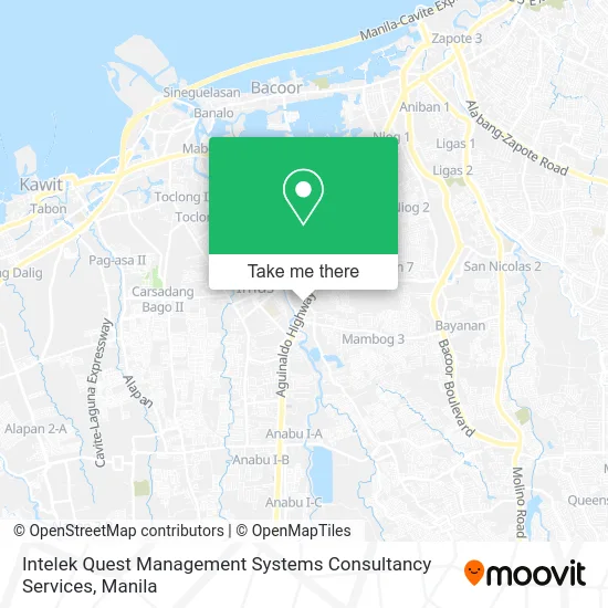 Intelek Quest Management Systems Consultancy Services map