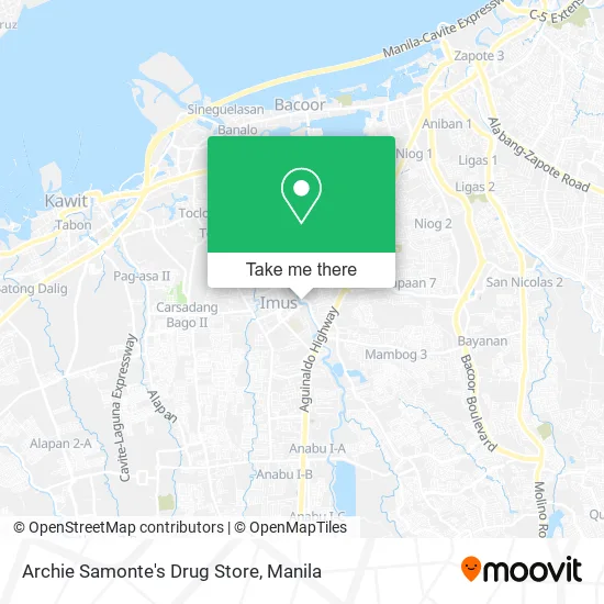 Archie Samonte's Drug Store map