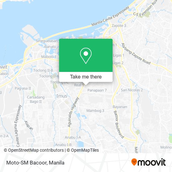 Moto-SM Bacoor map