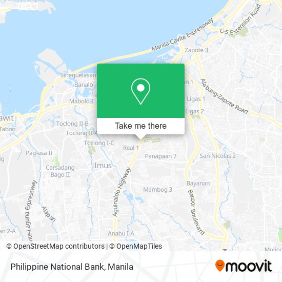 Philippine National Bank map