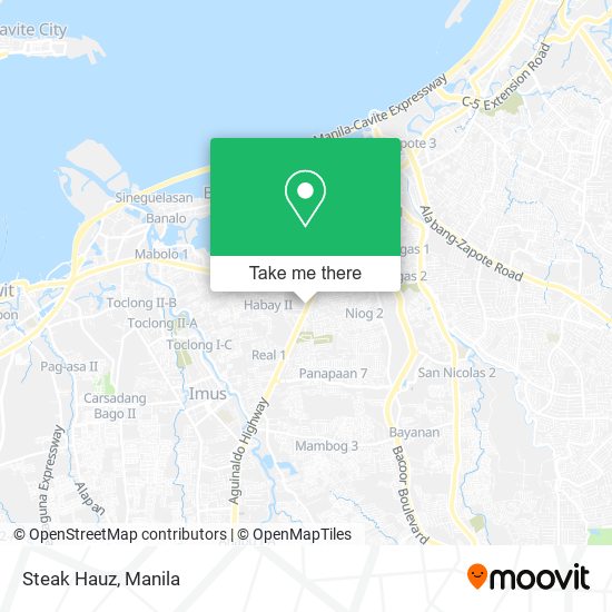 Steak Hauz map