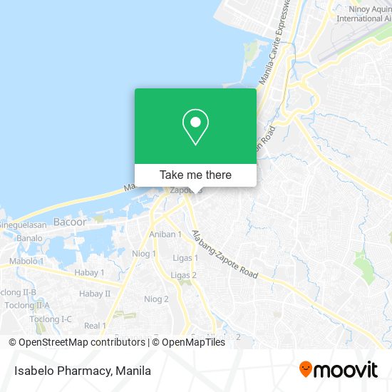 Isabelo Pharmacy map