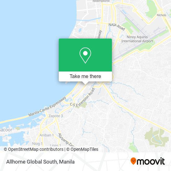 Allhome Global South map
