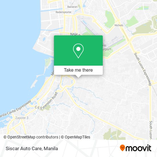 Siscar Auto Care map