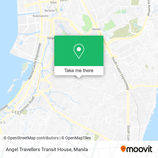 Angel Travellers Transit House map