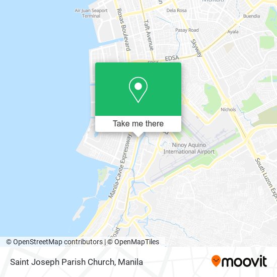 Saint Joseph Parish Church map