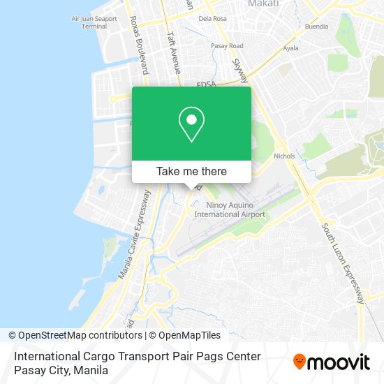 International Cargo Transport Pair Pags Center Pasay City map