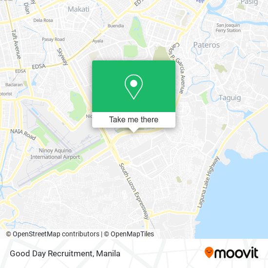 Good Day Recruitment map