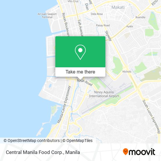 Central Manila Food Corp. map