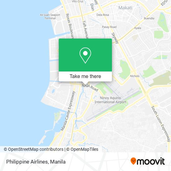 Philippine Airlines map