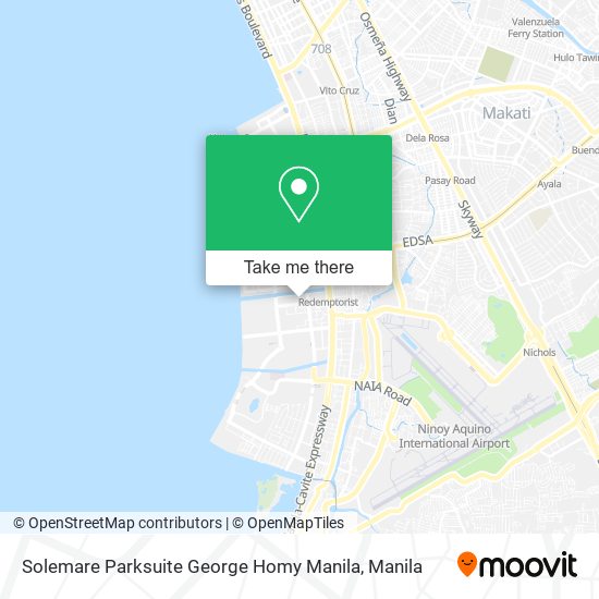 Solemare Parksuite George Homy Manila map
