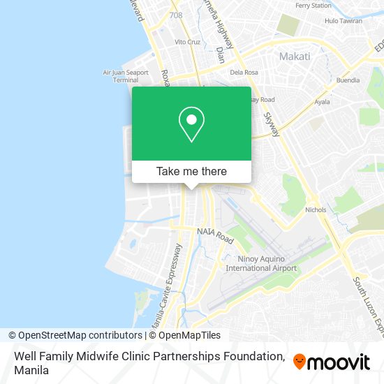 Well Family Midwife Clinic Partnerships Foundation map