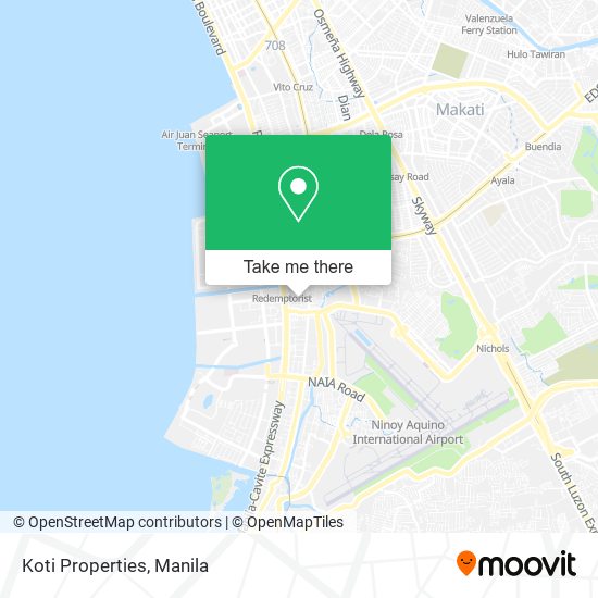 Koti Properties map