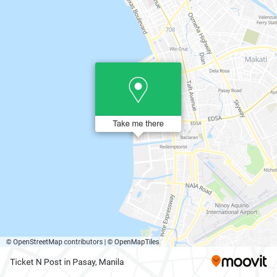 Ticket N Post in Pasay map