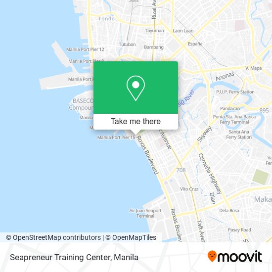 Seapreneur Training Center map