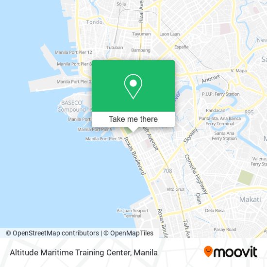 Altitude Maritime Training Center map