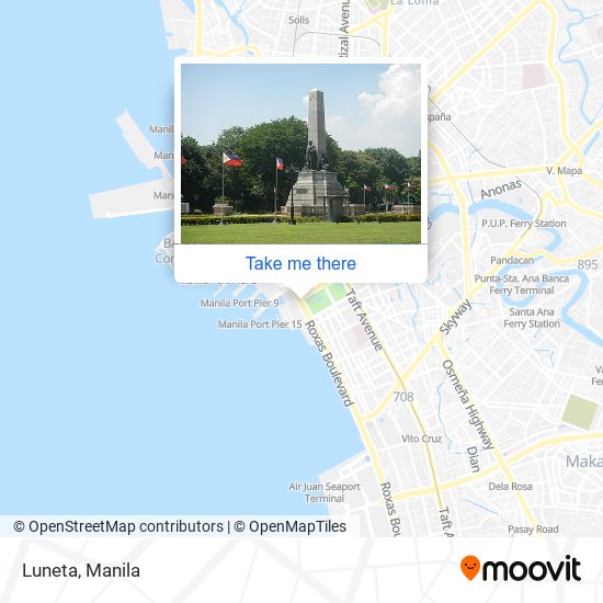 Luneta map