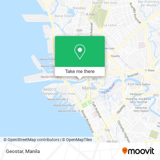 Geostar map