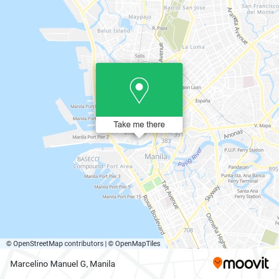 Marcelino Manuel G map