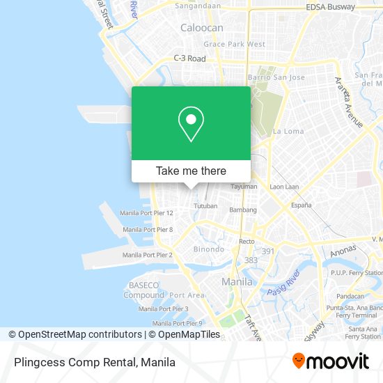 Plingcess Comp Rental map